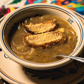 SOPA DE CEBOLLA